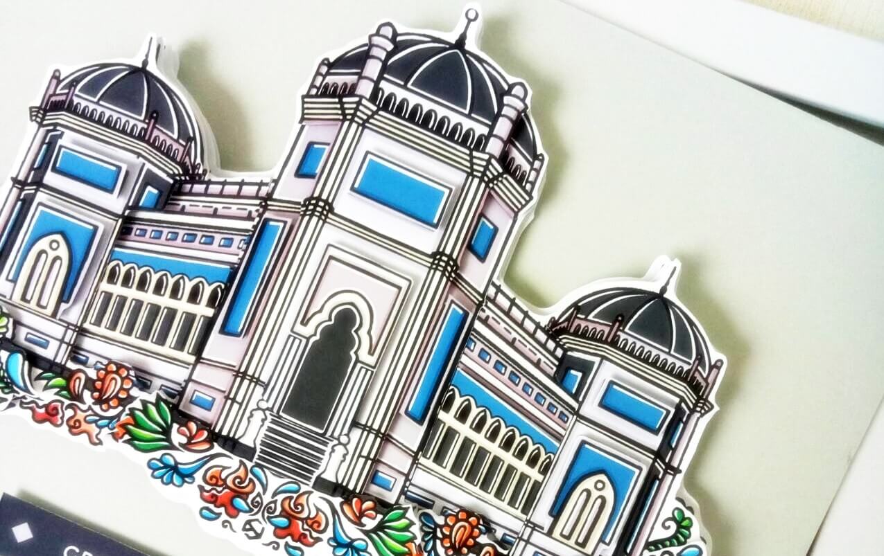 Salah satu karya doodling David Wijaya.